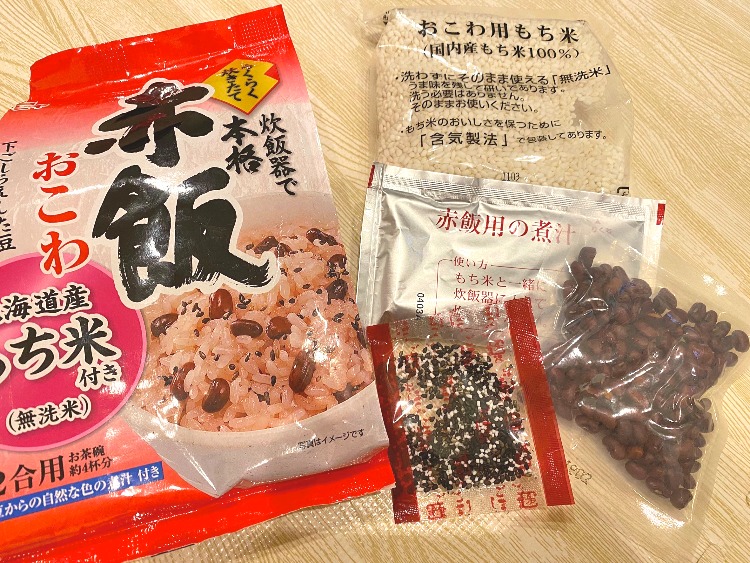 イチビキの赤飯