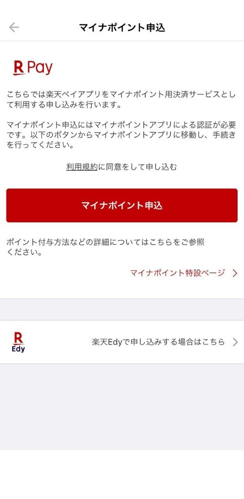 楽天ペイマイナポイント