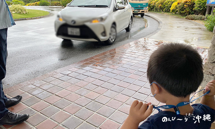 宮古島東急の駐車場